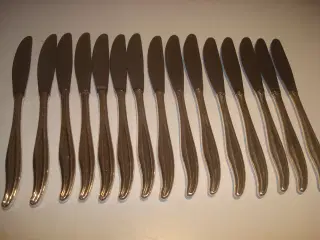 COLOMBINE sølvplet, knive, serv,dele mm