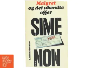 Maigret og det ukendte offer af Georges Simenon (Bog)