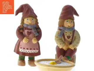 Gårdnissepar figur 2009 fra Hejmdal (str. 12,5 cm)