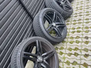 18”fælge med nye dæk