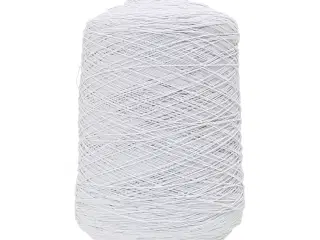 Hvid elastiktråd 0,5 mm - 1500 m til kreative projekter