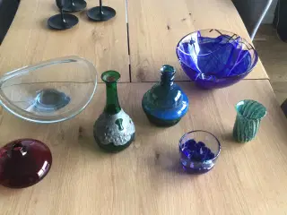 Diverse glaskunst