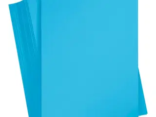 Karton, A4, ark 210x297 mm, 180 g, blå, 100 ark/ 1 pk.