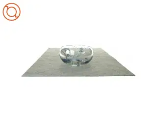 Glas skål med mønster