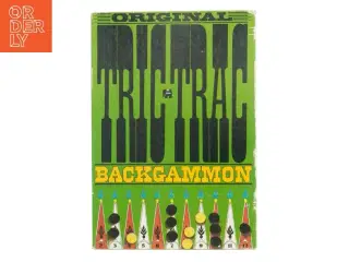 Backgammon brætspil (str. 39 x 27 cm)