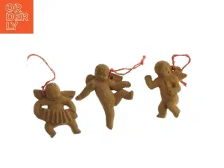 Lerfigurer som julepynt