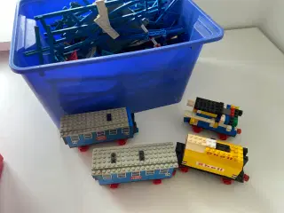 Lego tog og skinner