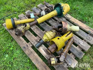 PTO aksler
