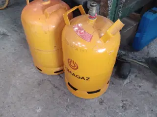 11kg gasflaske til ombytning sælges