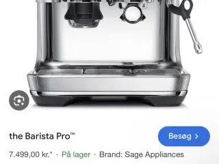 Sage Barista Pro