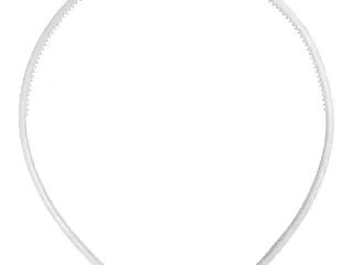 Hårbøjle , B: 8 mm, hvid, 5stk./ 1 pk.