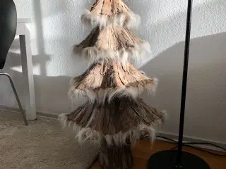 Juletræ med bark