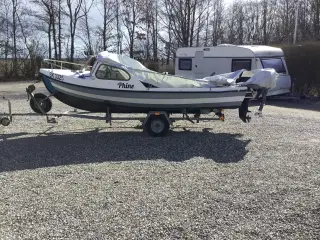 Jolle med trajler 500kg