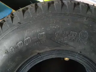 Dæk og slange HWA 4,00-5  Nylon