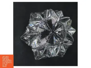 Glasstjerne lysestage  (str. 8 cm)