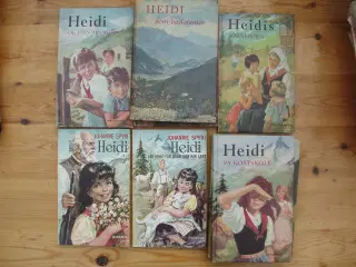 Heidi hardback bøger