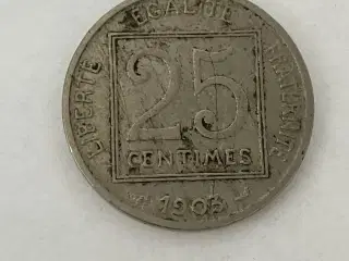 25 Centimes France 1903