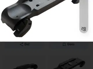 Blaser montage til aimpoint. 