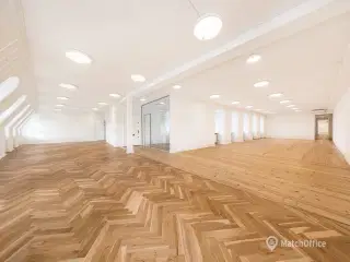Gammel og hellig sjæl. nu moderne og funktionelle kontorer