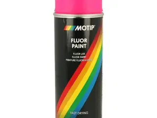 Motip Flouriserende spray pink 400ml.
