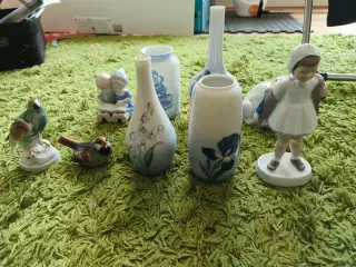 B&G Porcelæn - figurer, vaser