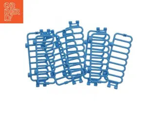 Blå plast låger (str. 15x6 cm)