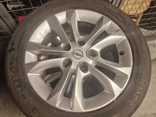 Orginale Opel Fælge med dæk.