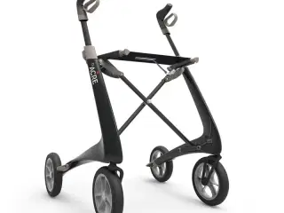 Rollator - ByACRE Carbon Ultralight Komfort - Sort