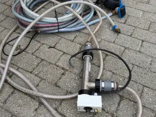 Welldana poolheater med dykpumpe