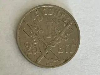 5 Cents / 25 Bit Dansk Vestindien 1905