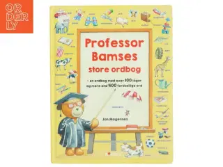 Professor Bamses store ordbog af Jan Mogensen (Bog)