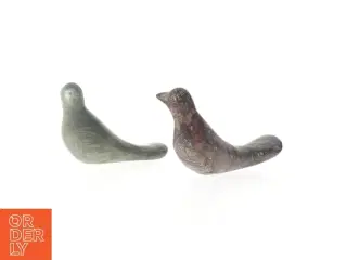 Dekorative fuglefigurer i sten (str. 7,5 cm)