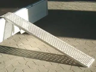 Alu. Ramper 1500 mm lige 400kg