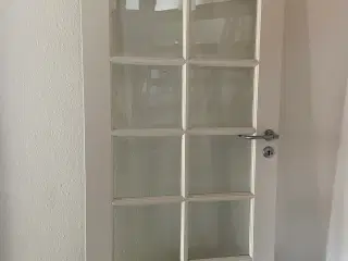 Dør med glas (uden karm)