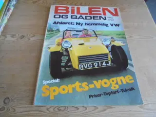 Bilen og båden nr. 4 fra 1973  