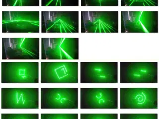 Udlejes - Showtec G40 - Tyk Kraftig GRØN LASER