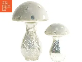 Dekorative svampe i glas (str. 14-21 cm)