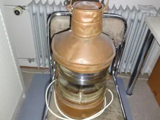 Skibslanterne med stor Glasindsats