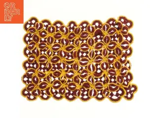 Strikket bordløber (str. 43x32 cm)