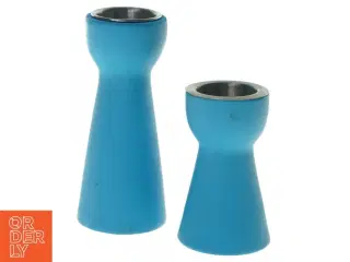 2 fyrfadslysestager (str. 10 og 14 CM) fra Zone Danmark