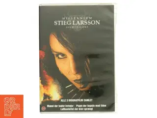 Millennium Stieg Larsson Film Trilogi (alle 3 film samlet) med Naomi Rapace (DVD)