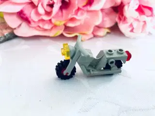 Lego motorcykel grå vintage 