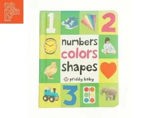 Numbers Colors Shapes af Priddy Books (Bog)