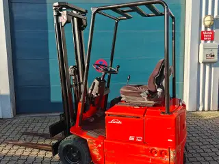 Linde E12 gaffeltruck - brugt