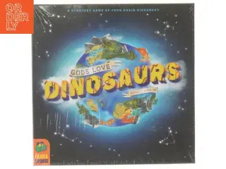 Gods Love Dinosaurs brætspil fra Panda Saurus Games (str. 29,5x29,5 cm)