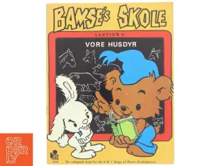 &#39;Bamse&#39;s Skole Lektion 4 - Vore husdyr&#39; (bog) fra Ikke angivet