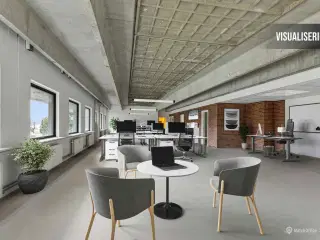 418m² kontor og mulighed for showroom/lager