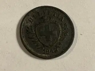 1 Rappen 1943 Switzerland