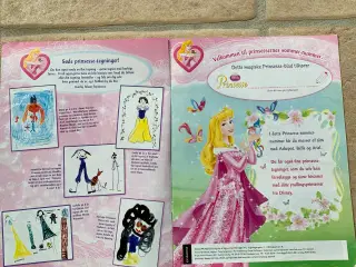Disney prinsesser aktivitetshæfte