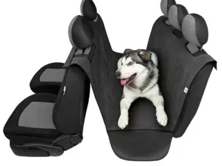 Hundetæppe i sort polypropylen 160x127